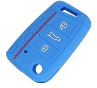 Silicone 3Button Car Remote Key Cover Case For For Leon For Ibiza