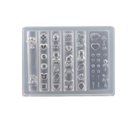 Silicone 3D Nails Art Molds Bowknot Theme Template Texture for Beauticians and Learners Stamping Stencils