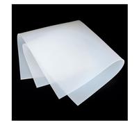 Silicone 500x500mm Clear Translucent Plate Mat High Temperature Resistance Rubber Pad, 1pcs