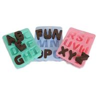 Silicone A to Z Letter Bake/Ice Tray - Spells Fun!