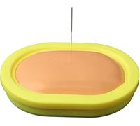 Silicone Acupuncture Practicing Model, Human Skin Injection Pad Training Model, Injection Practice Pad, Human Skin Training Model for Medical Student, Nurse, Doctor.
