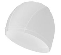 Silicone Adult Swimming Cap,Swim Caps for Women 1 Pcs Kids Cap Set Girls Updated Size Hat with Reinforced Edge, Soft and Resistant Childrens White