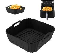 Silicone Air Fryer Liners for Ninja Air Fryer AF180UK AF140UK, Air Fryer Silicone Liners Reusable Air Fryer Accessories for Ninja Air Fryer PRO 4.7L, 6.2L