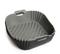 Silicone Air Fryer Liners for Ninja Air Fryer AF180UK AF140UK, Non-Stick Reusable Air Fryer Accessories for Ninja Air Fryer PRO 4.7L, 6.2L, Set of 2
