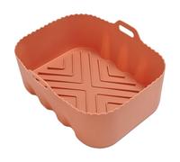 Silicone Air Fryer Lines - Steam Basket Liner | Food Resistant Heat Resistant Rectangular Oven Representation