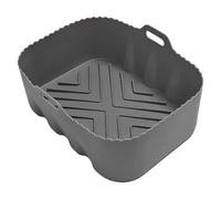 Silicone Air Fryer Lines - Steam Basket Liner | Food Resistant Heat Resistant Rectangular Oven Representation