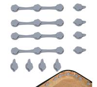 Silicone Air Fryer Magnets - Air Fryer Parchment Paper Magnetic Buckle, Heat Resistant Kitchen Accessories for Apartment Dwellers Elderly Individuals Family Picnic