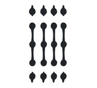 Silicone Air Fryer Magnets - Heat Resistant Clip Buckle, 4 Pieces | food-grade magnetic clips for air fryers parchment liners, secure basket liner, ideal kitchen accessories for bakers apartment dwell