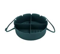 Silicone Air Fryers Cooking Basket Oven Safe Grilling Mats Silicone Texture Air Fryers Bowl For Daily Meal Prepping Nonstick Baking Basket