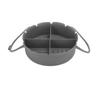 Silicone Air Fryers Cooking Basket Oven Safe Grilling Mats Silicone Texture Air Fryers Bowl For Daily Meal Prepping Nonstick Baking Basket