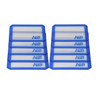 Silicone Alley, 10 Non-stick Silicone Mat Pad, Small Rectangle 5 X 4 Inch, Blue