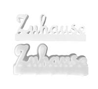 Silicone Alphabet Mould - German Alphabet Silicone Moulds for Resin | Handmade Resin Plaster Mould for Desk Table Decor