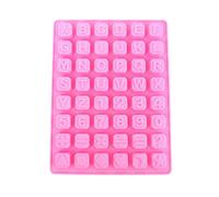 Silicone Alphabet Mould, Letter Blocks Non-stick Chocolate Moulds, Baking Mold, Handmade Wax Resin Moulds, Diy Cake Topper Gummy Sugarpaste Candy Wax Melts Decoration