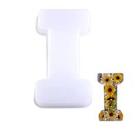 Silicone Alphabet Resin Molds Letter Silicone Mould for Crafts Epoxy Resin Casting Molds Alphabet Epoxy Resin Silicone Mold Capital English Alphabet Silicone Mold Alphabet Letter Baking Mold