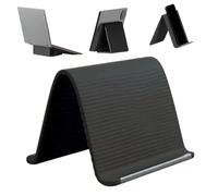 Silicone Aluminium Phone Holder Stand, Bendable Rollable Foldable Flexible, Universal Adjustable Anti-Slip Desktop Mount, Non-Slip Tablet Telephone Stand for Mobile Phones, Tablets & Laptops Support