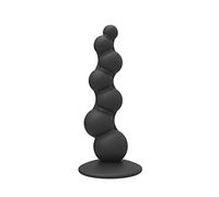Silicone Anal Beads, Sex Beads with Graduated Beaded Design, Anal Bead Plug Suction Cup for Beginner, Butt Plug for Men and Women Sex Toy