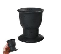 Silicone Anal Plug Widened Hollow Expander for Men Women L Size 4.33x4.72x4.33in Soft Flexible Ergonomic Neck Waterproof High-Elasticity Adult Sex Toy