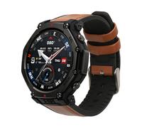 Silicone and Leather Strap for Amazfit T-Rex 3