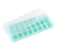 Silicone and PP Material Ice Cube Tray, 24 Cubes per Tray, Safe and, Suitable for Home, Parties, Bars and