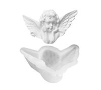 Silicone Angel Moulds, Candle Making Molds, Angel Fondant Making Molds, Non-Stick Silicone Angel Chocolate Molds, Easy Release Angel Fondant Mold for Handmade Enthusiasts Beginners
