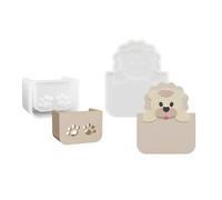 Silicone Animal Basket Empty Plan Jewelry Cast for Crafting Recyclable Baking Soap Flame Making Tool