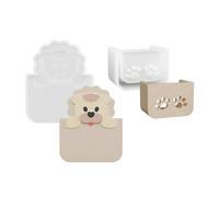 Silicone Animal Basket Empty Plan Jewelry Cast for Crafting Recyclable Baking Soap Flame Making Tool Premium Jewelry Making CastNot Deadly Cast for Handicrafts