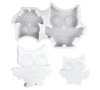 Silicone Animals | 3D for Owl in Resin, Multi-Purpose Accessory for Creating Chocolate Soap Cement | for Cakes Cake Clay Soap Chalk Cement