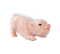 Silicone Animals Pigs, Silicone Pig Doll Toy, Cute Piglet Toy, Realistic Pig Doll, Miniature Animal Figures, Reborn Room Decoration for Table and Birthday