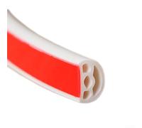 Silicone Anti Collision Sealing Strip for Enhanced Noise Control in Security Doors and Indoor Spaces (white)