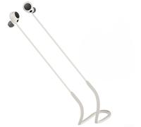 Silicone Anti-Loss Strap for Sony WF-C700N Black White Silicone Lanyard for Sony WF-C700N Earbuds Secure Fit Silicone Strap for Sony WF-C700N Headphones Compact 10cm Anti-Drop Lanyard for Sony(White)