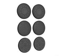Silicone Anti-Slip Thumb Cap Covers for Steam Deck, for ps5 and for ps4 | Anti Slip Thumb Grip Replacement Thumb Black Silicone Grips Joystick Extension Cap