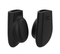 Silicone Anti Slip Tips Compatible with Ray-Ban Meta Gen 2, 1 Pair | Compatible with Wayfarer Skyler Headliner, Support Running and Cycling, Charging Case Access without Retract, Black Sleeves