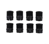 Silicone Anti Vibration Feet for Bambu Lab for X1 X1C P1P P1S for 3D Printer Accessories, 8PCS Hard Shock Absorption Pads Desk Stability, Black