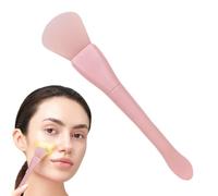 Silicone Applicator Brush - Double-Sided Face Masque Tool, Flexible Spatula Cosmetic, Facial Mud Clay Charcoal, Smooth Easy Application | Beauty Skincare Accessory, Ideal for Mixed Masque