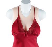 Silicone Artificial Breast Forms, Fake Boobs Silicone Breastplate Style Vest, For Mastectomy Weddings Christmas Halloween Crossdresser Transgender Clothing ( Color : Natural Skin , Size : H~4100G )