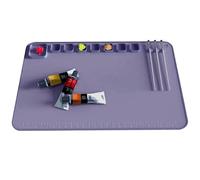 Silicone Artist Mat | 23" x 16" Silicone Heat Resistant Non Stick Non Slip Mat | No Fade Paint Supplies for Painting,