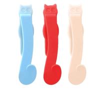 Silicone Automatic Bookmarks | Cute & Practical Page Markers | Set of 3 Cute Page Markers | Self-Supporting Book Clips for Women, Perfect for Reading
