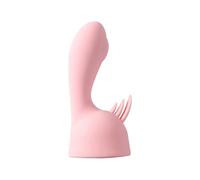Silicone AV Massage Stick Accessories, Wearing Finger Cots Female Masturbator G-spot Stimulation Couples Flirting Sex Toys(Hand Tongue Cover)