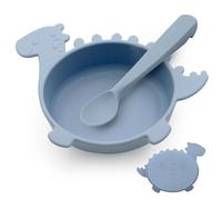 Silicone Baby Bowls with Suction, Silicone Toddler Weaning Bowl, Food Grade Soft Safe BPA-Free Silicone for Baby Toddler Kids Self Feeding
