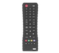 Silicone Baby Teether Remote Control Toy, Various Button TV Remote Shape Numbers Colors Shapes Learning for Newborns