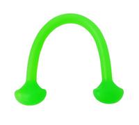 Silicone Back Resistance Band, 10lbs 1 Word Elastic Arm Exercise Bands Chest Expander Stretch Strap for Yoga Pilates Stretching (Green)