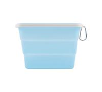 Silicone Bags for Food Storage - Freezer Support, Foldable Container Lunch Box, Vegetable Fruit Function, Top Performance Kitchen Category, Blue Small Size Meal Prep Travel School Snack Produce