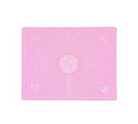 Silicone Baking Mat Dough Maker Pad with Measurements Non-Stick Rolling Pastry for Kitchen Kneading Shaping Pizza Bread Food Grade Reusable Easy Clean