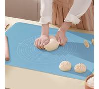 Silicone Baking Mat Extra Large Non-Stick Baking Mat with High Edge, Food Grade Silicone Dough Rolling Mat for Making Cookies, Macarons, Multipurpose Mat, Countertop Mat, Placemat (16"X24")
