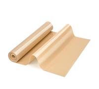 Silicone Baking Mat Roll, Large Reusable Heat Resistant Oven Liner for Cookie Bread, Non-Stick Non Slip Dough Rolling Pastry Mat(Beige,12inch x 10FT)