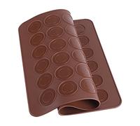 Silicone Baking Mats, 48 Cavity Silicone Mold Mat Macaroon Pastry DIY Macaron Mold Baking Tray Decoration Tool
