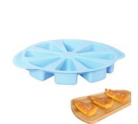 Silicone Baking Mold - 8 Cavity Food Heat Resistant Baking Mould | Triangular Silicone Pastry Mold | For Mousse, Jelly, Pudding, Fruit Cake And Chocolate