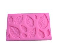 Silicone Baking Mold Set,Pastry Fondant Mold,Kitchen Tool,Style 3 | Silicone material,flexible,non-stick,easy release,plant pattern,4 sizes,8.9x8.0x1.0cm,8.7x8.7cm,10.0x6.4x1.0cm