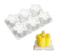 Silicone Baking Molds - 6 Cavity Silicone Cookware - Mousse Cake and Dessert Baking Mold - For Chocolate, Pastry, Ice Cream, Kids & Beginners