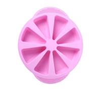 Silicone Baking Molds | 8 Cavities Heat Resistant Food Grade Non-Stick Coating - Triangle Silicone Cake Mold | For Jelly Mousse Fruit Pudding Chocolate R